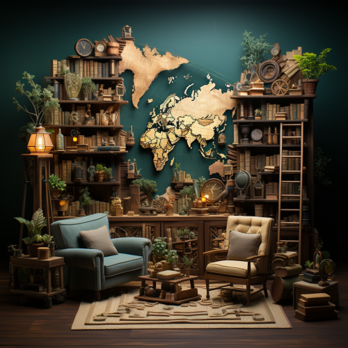 4. Tools representing various professions 4. Tools representing various professions