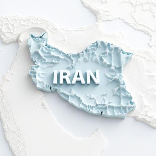 A 3D Map of Iran A 3D Map of Iran