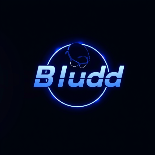 A Blue Cyber Logo with Aeskala Name A Blue Cyber Logo with Aeskala Name