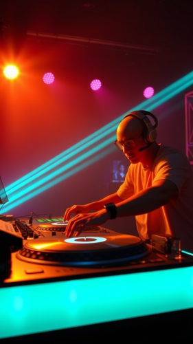 A DJ Mixing Beats with Memes A DJ Mixing Beats with Memes