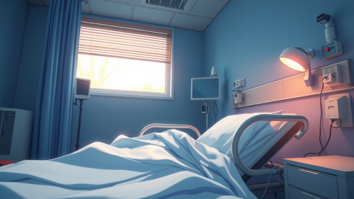 A POV from an Anime Hospital Bed A POV from an Anime Hospital Bed