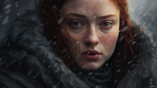 A Queen's Quiet Strength: Sansa Stark Portrait