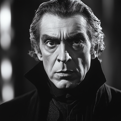 Elegant, aristocratic, chillingly charismatic - Lugosi's iconic Dracula portrayal. Elegant, aristocratic, chillingly charismatic - Lugosi's iconic Dracula portrayal.