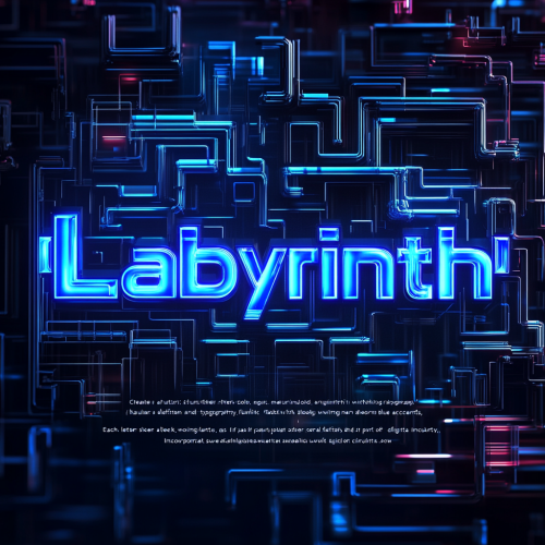 Futuristic cyber logo with metallic finish and neon accents. Futuristic cyber logo with metallic finish and neon accents.