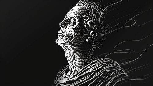 Hamlet in Thought: Reflecting on Life and Death.