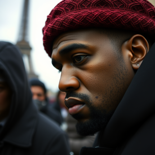 Kanye West and Jay Z with Turkish Hats Kanye West and Jay Z with Turkish Hats