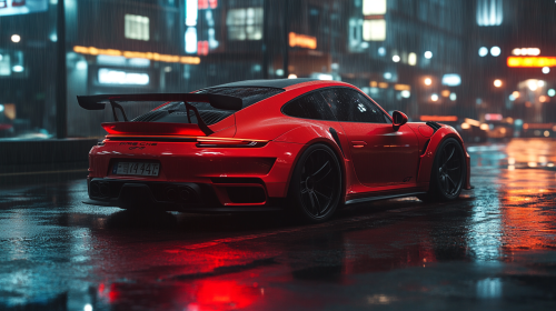 Need for Speed-style Porsche 911 GT, facelift, wide body. Need for Speed-style Porsche 911 GT, facelift, wide body.