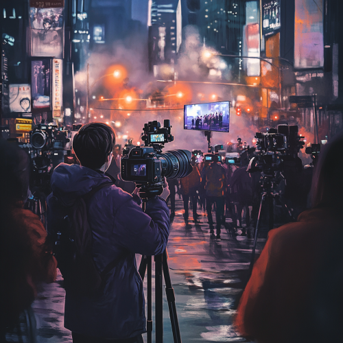 News Crew Misses Event, Civilian Captures It News Crew Misses Event, Civilian Captures It