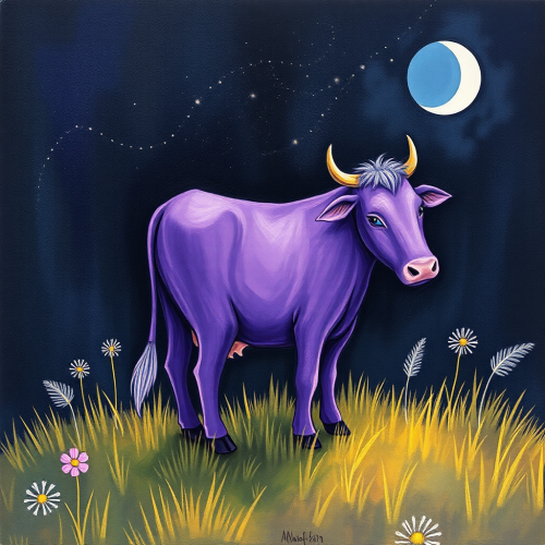 Purple the Cow: Embracing Differences, Spreading Hope