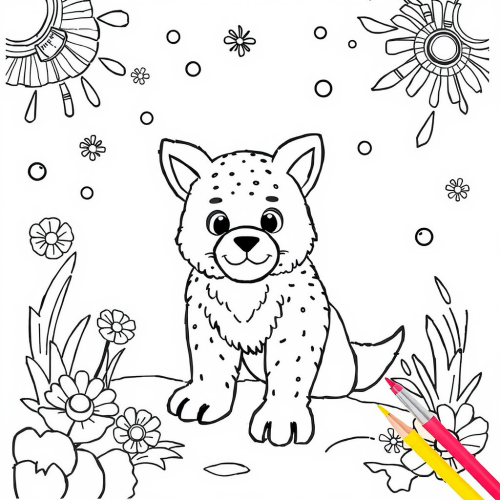 The Coloring Sheet Display