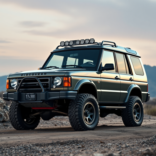 The Diamond-Coated 2004 Land Rover Off-Road Adventure The Diamond-Coated 2004 Land Rover Off-Road Adventure