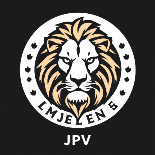The JPV Lion Emblem Logo The JPV Lion Emblem Logo