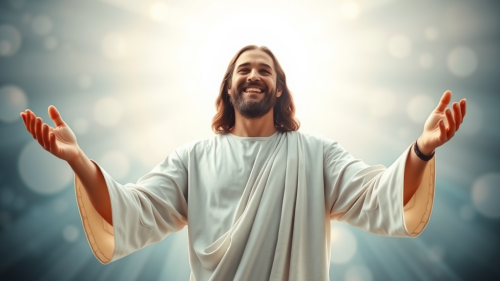 The Smiling Jesus in White Heaven The Smiling Jesus in White Heaven