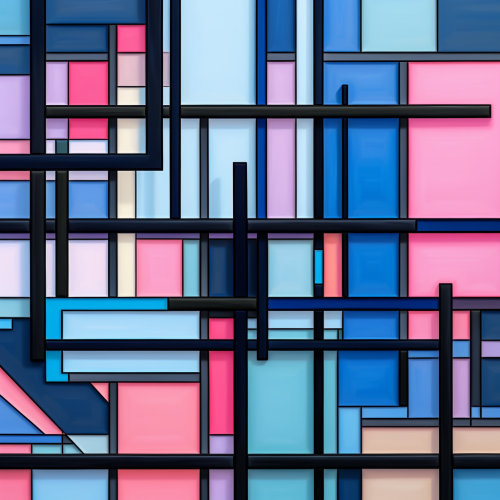 Abstract surfaces in vibrant colors Abstract surfaces in vibrant colors