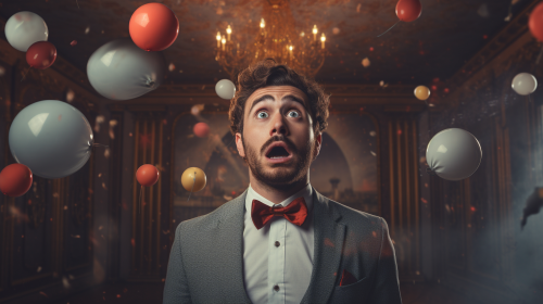 A man conquering his fear of new experiences