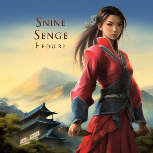 Young Samurai Shugenja in Ancient Village