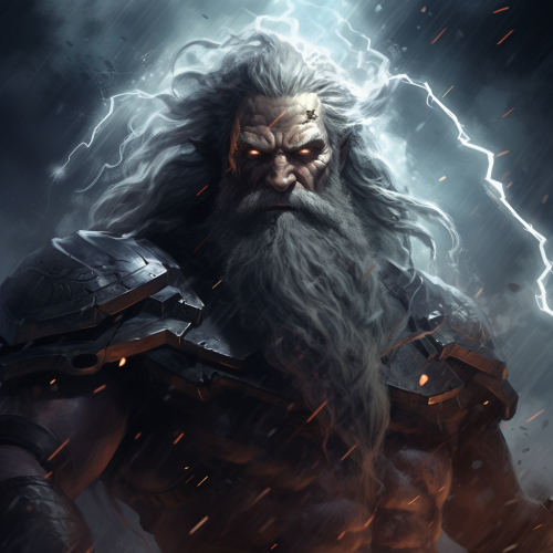 Angry God of Thunder - Epic and Realistic Angry God of Thunder - Epic and Realistic