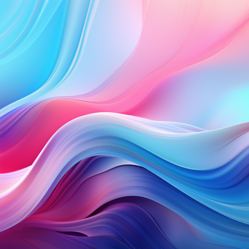 Artistic web design color gradients background in blue and pink