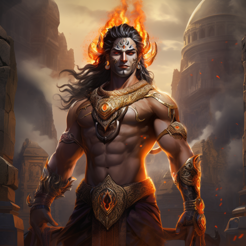 Ashwatthama with Divine Gem