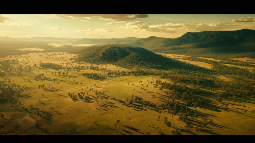 Australian mountain surrounded by crowd