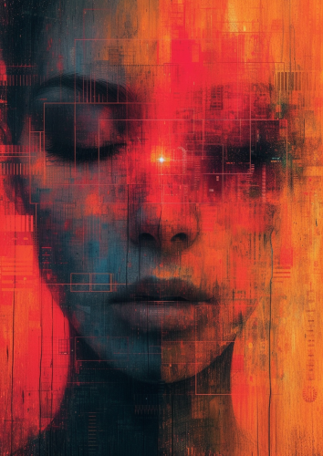 Cyber Futuristic Emp Experimental Robot