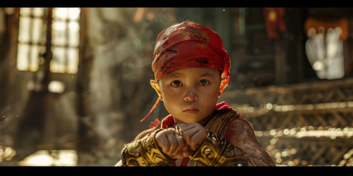 Baby Vega Street Fighter Character Portrait