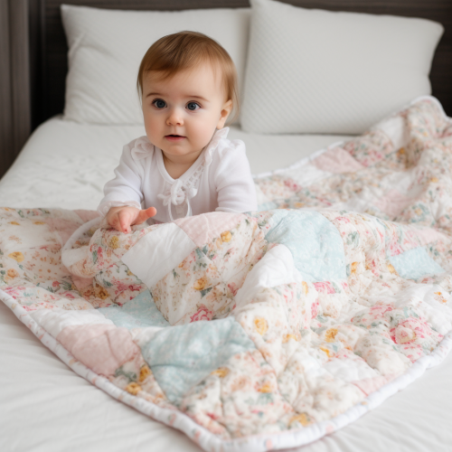 Soft and Breathable Baby Gauze Quilt