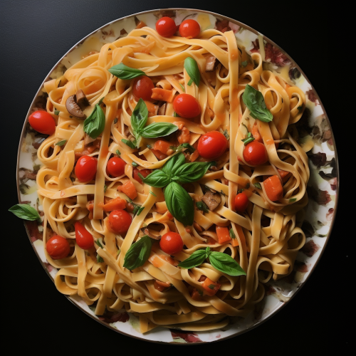 poor-quality pasta dish