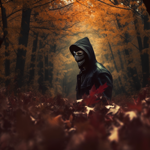 Bandit in Dark Surroundings with Money Trees