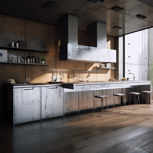 Stylish Beton Modern Kitchen Design Stylish Beton Modern Kitchen Design
