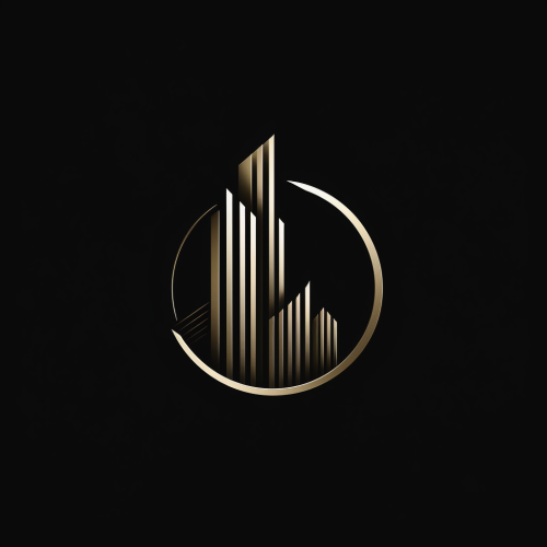DH architectural logo in black and white DH architectural logo in black and white
