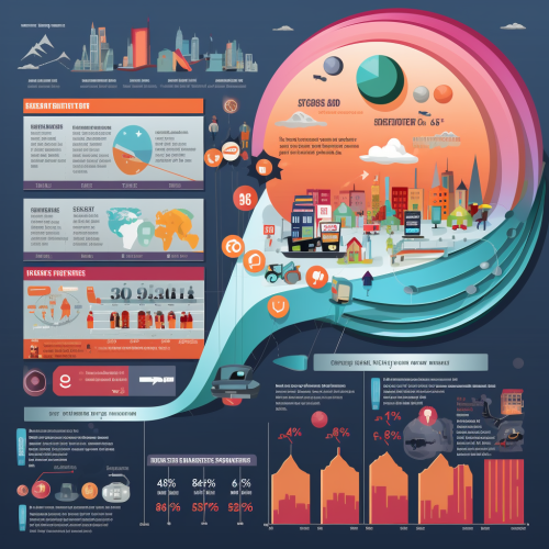 Cartoon infographic explaining the Web
