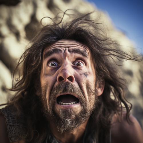 Caveman in Shock and Awe