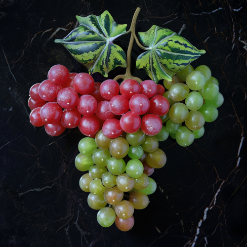Cluster of Tiny Watermelons Grapes