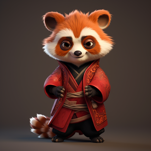 Cochise Dai, the brave red panda