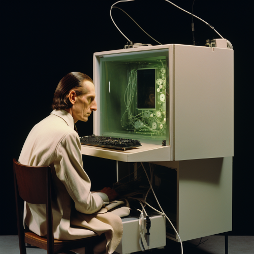 Computer-made Marcel Duchamp artwork Computer-made Marcel Duchamp artwork