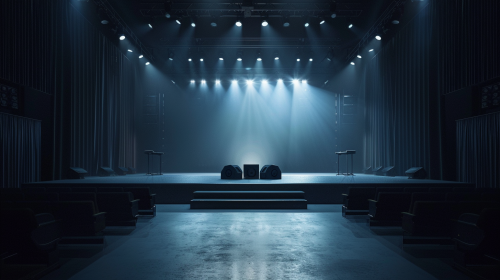 Music Disk Concert Room Stage Music Disk Concert Room Stage