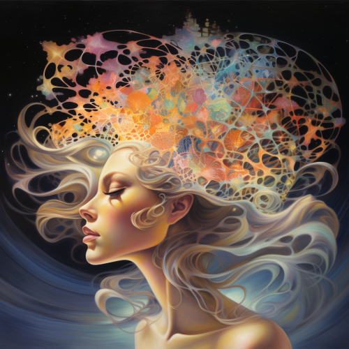 Colorful representation of human consciousness