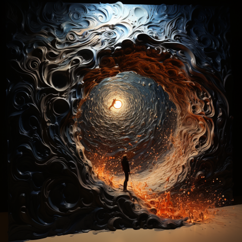 Mesmerizing 3D odyssey of reincarnation art Mesmerizing 3D odyssey of reincarnation art