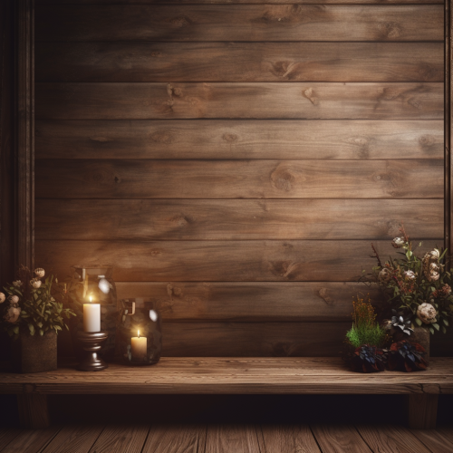 Cozy wooden background image