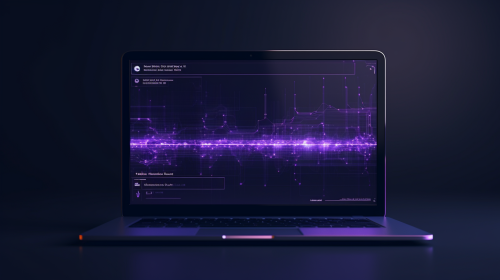 Dark Blue and Dark Purple Programmer Background