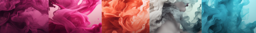 Digital color blend artwork Digital color blend artwork
