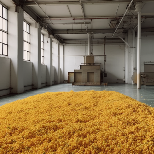 Arm sticking out of cornflakes