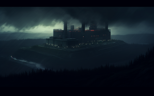 Surreal dark fantasy landscape artwork Surreal dark fantasy landscape artwork