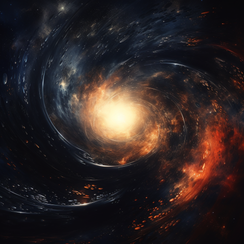 Captivating image of a galaxy Captivating image of a galaxy