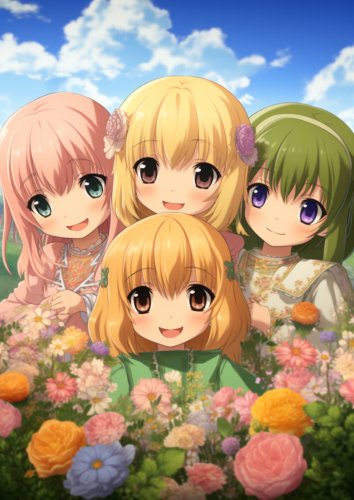 Garden Flowers Mangas Anime Twinkle Garden Flowers Mangas Anime Twinkle