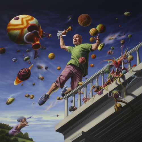 Gary Gensler in Hyperrealistic Demon-Like Appearance Gary Gensler in Hyperrealistic Demon-Like Appearance