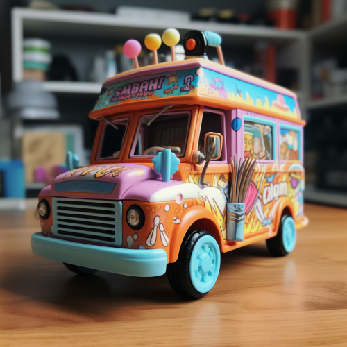 Colorful Ice Cream Truck Hot Wheels Colorful Ice Cream Truck Hot Wheels