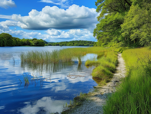 Lakeside Walk in Cavan, Ireland