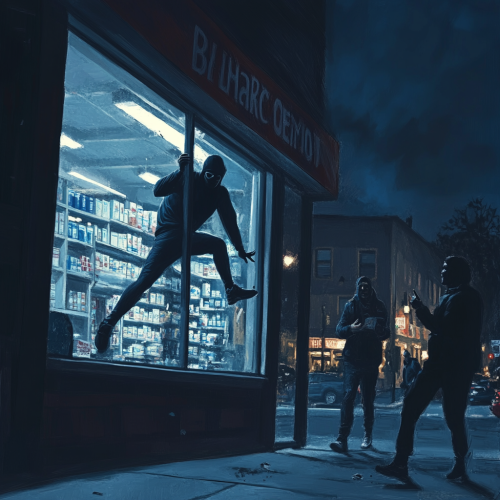 Pharmacy Break In Scene Shocking Pharmacy Break In Scene Shocking